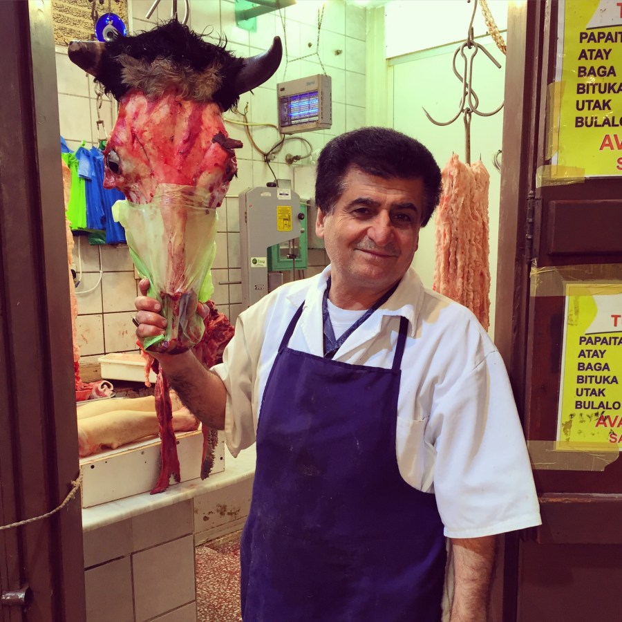 Meat merchant in Kuwait