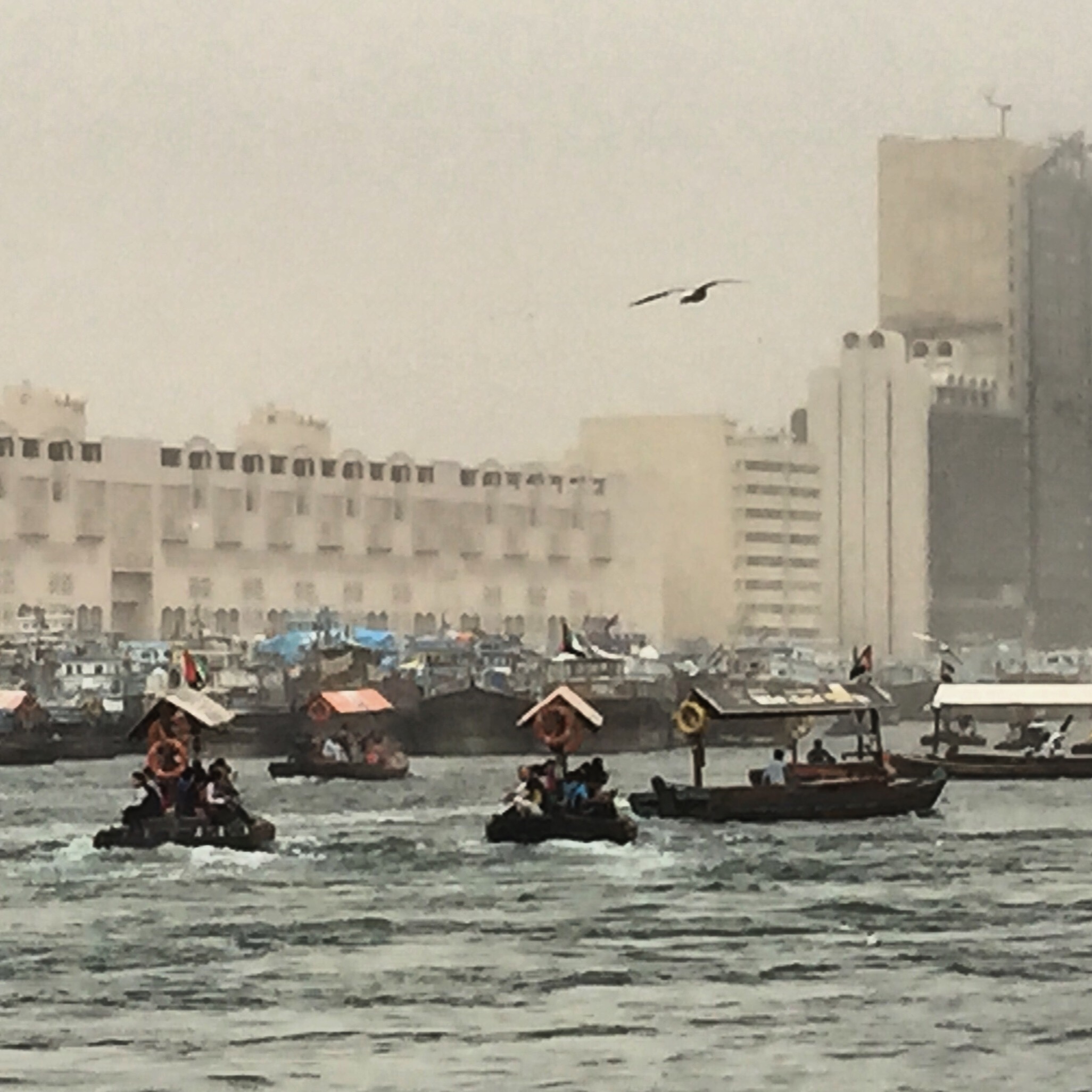 Water taxis in Dubai creek