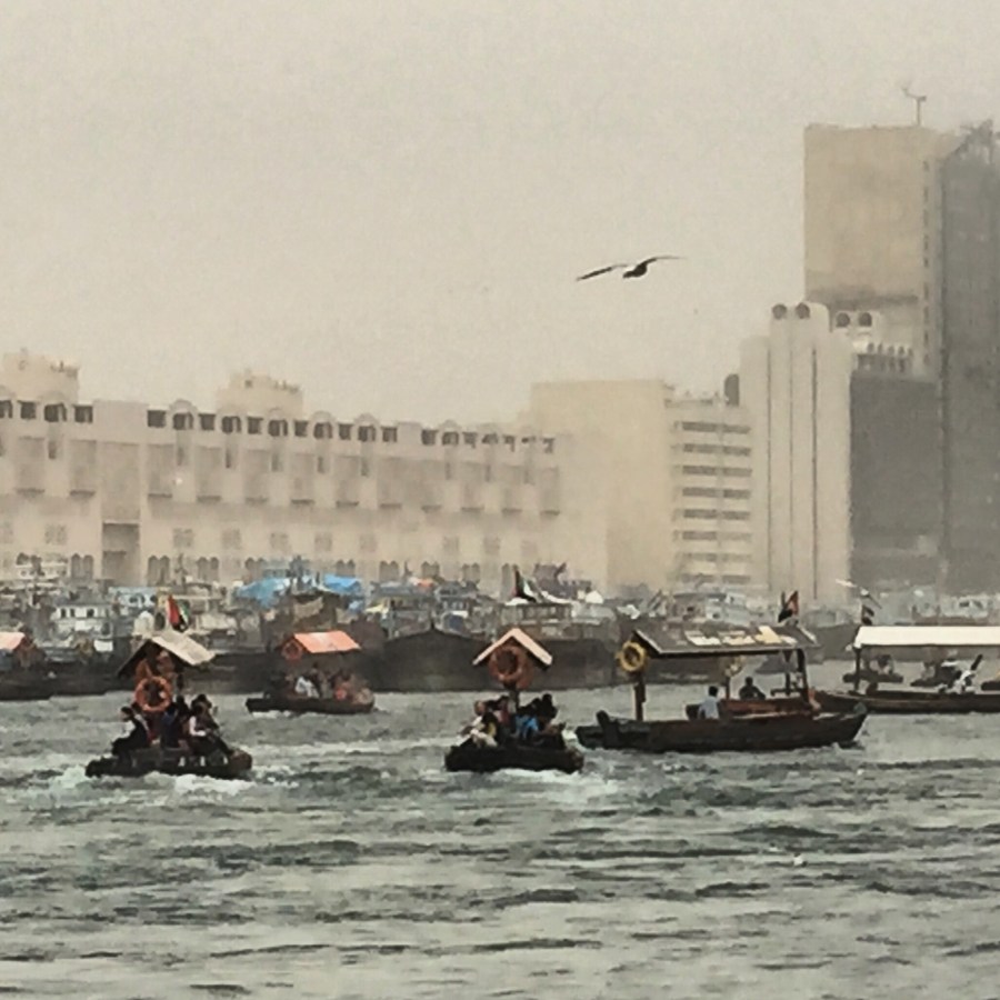 Dubai creek water taxis, Dubai, UAE