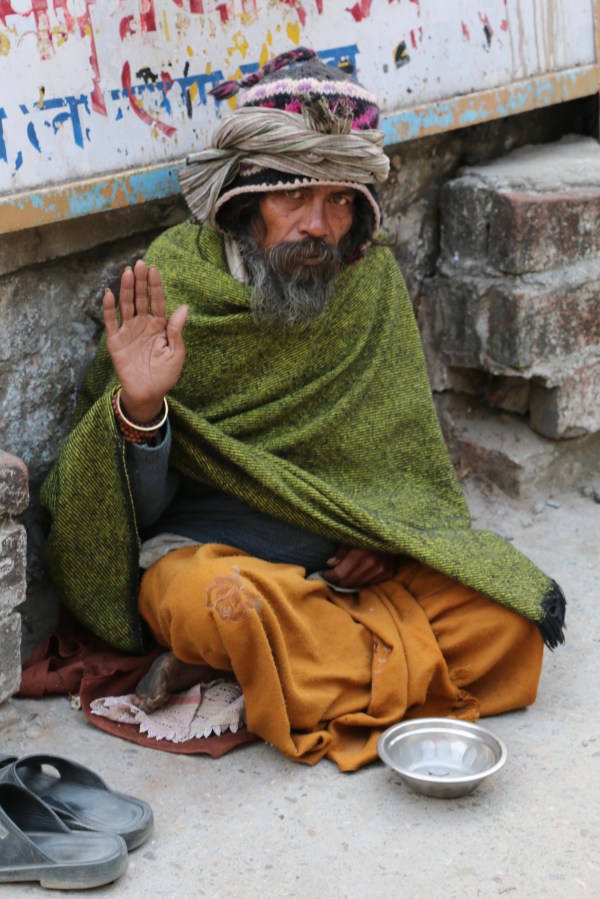 Indian sadhu in Rishikesh, India