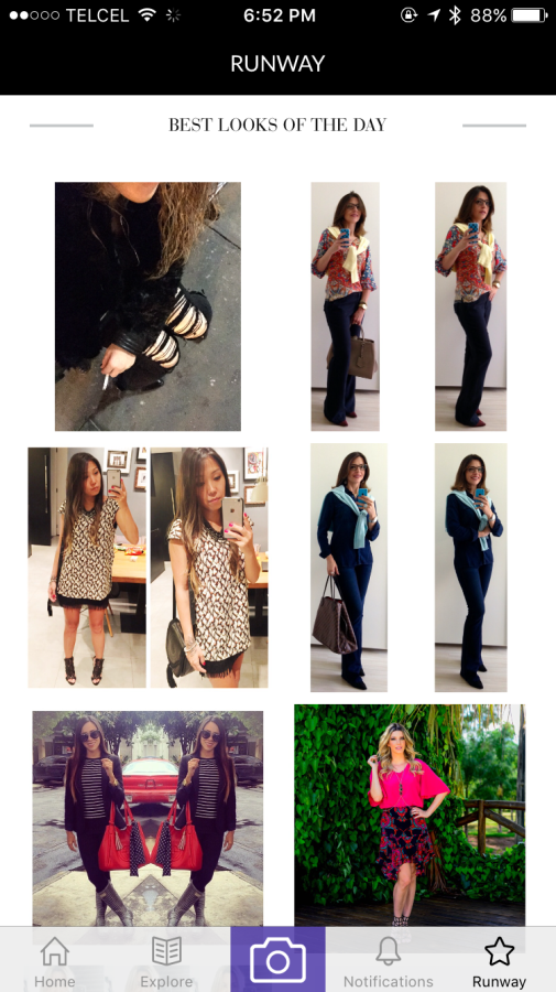 tizkka app screnshot fashion social network