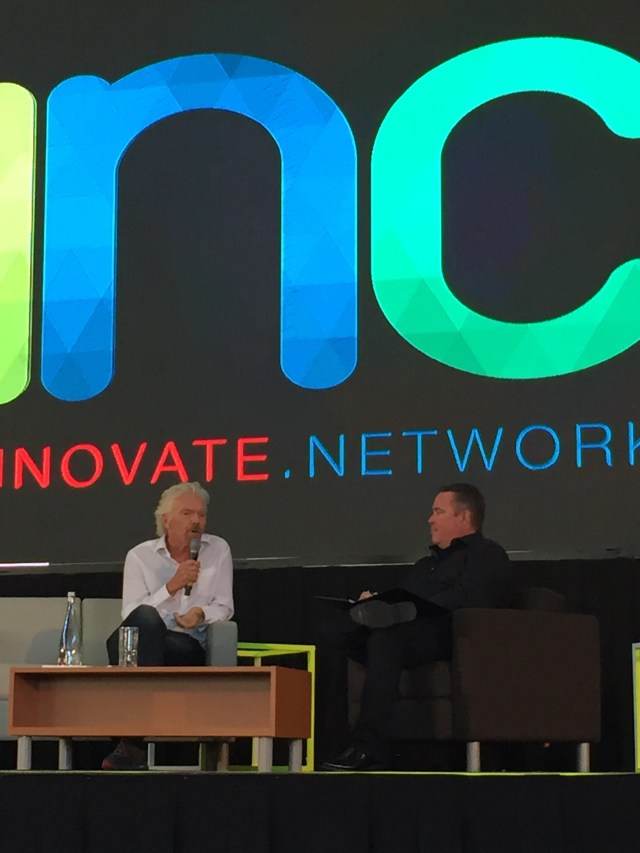 Richard Branson at INCmty, Monterrey, Mexico 